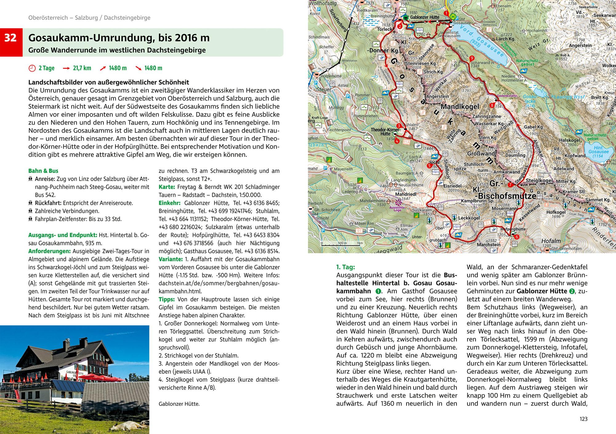 Beispielinhalt (Bild) Mit Bahn und Bus zum Berg - Österreich