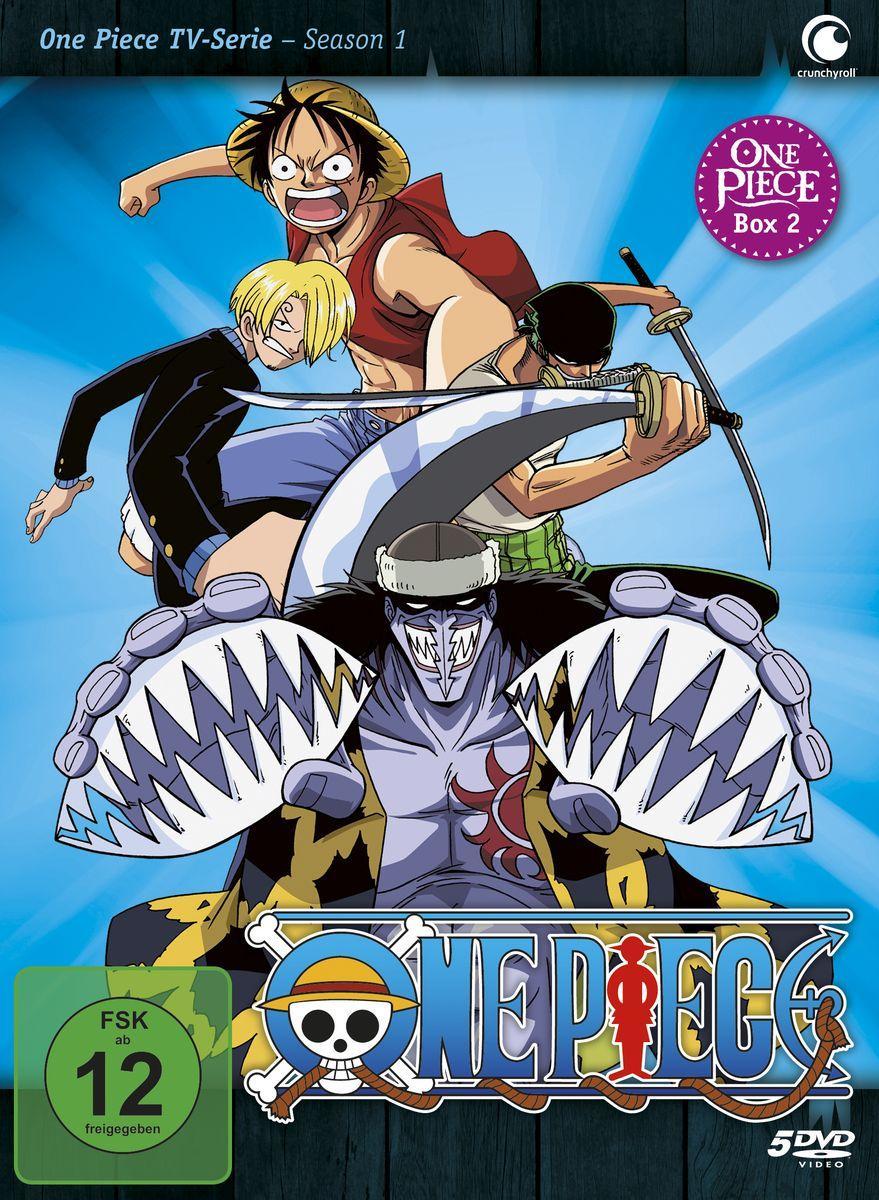 Vorderes Coverbild One Piece - TV-Serie - Box 2 (Episoden 31-61) [5 DVDs] NEU