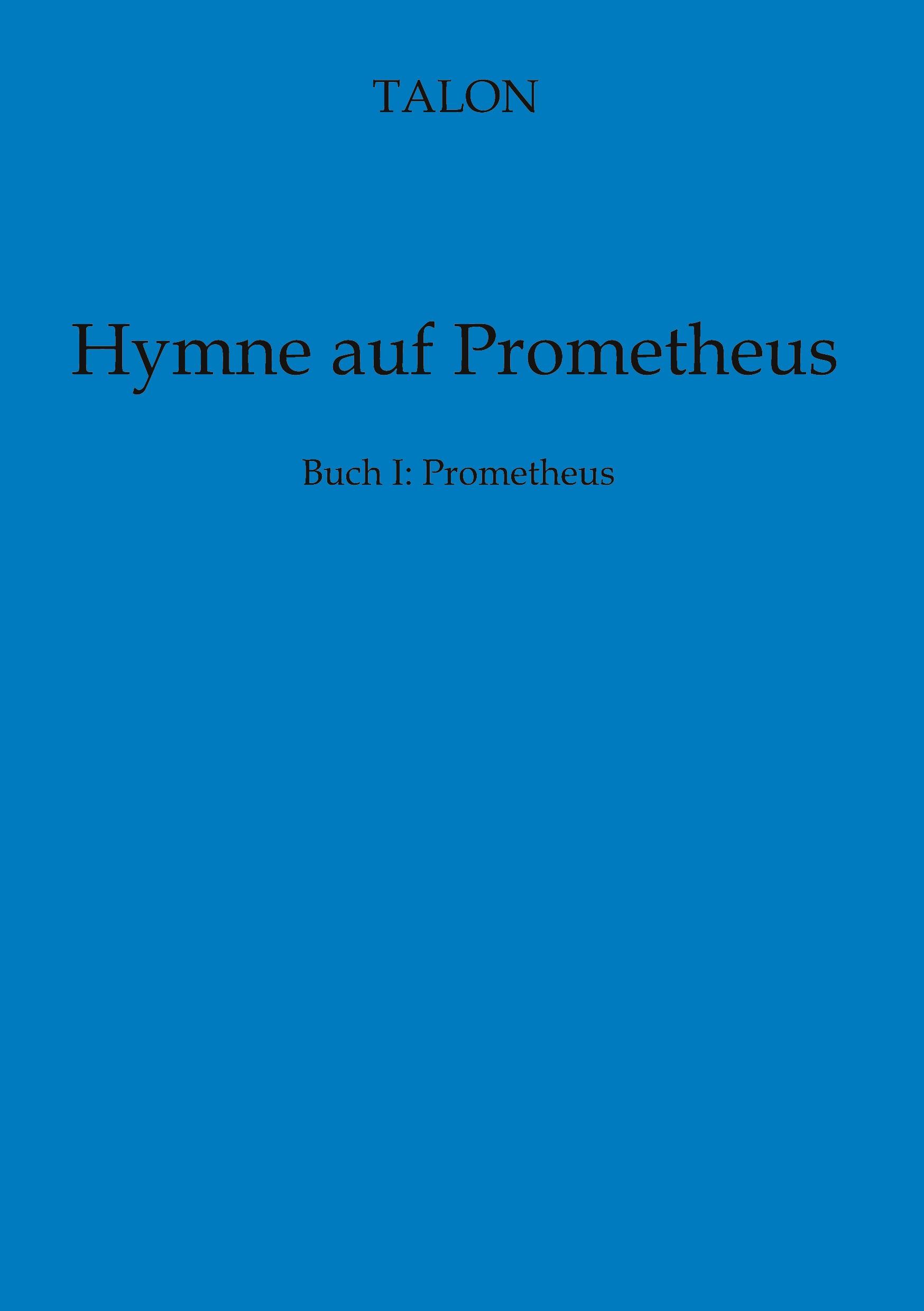 Vorderes Coverbild Hymne auf Prometheus
