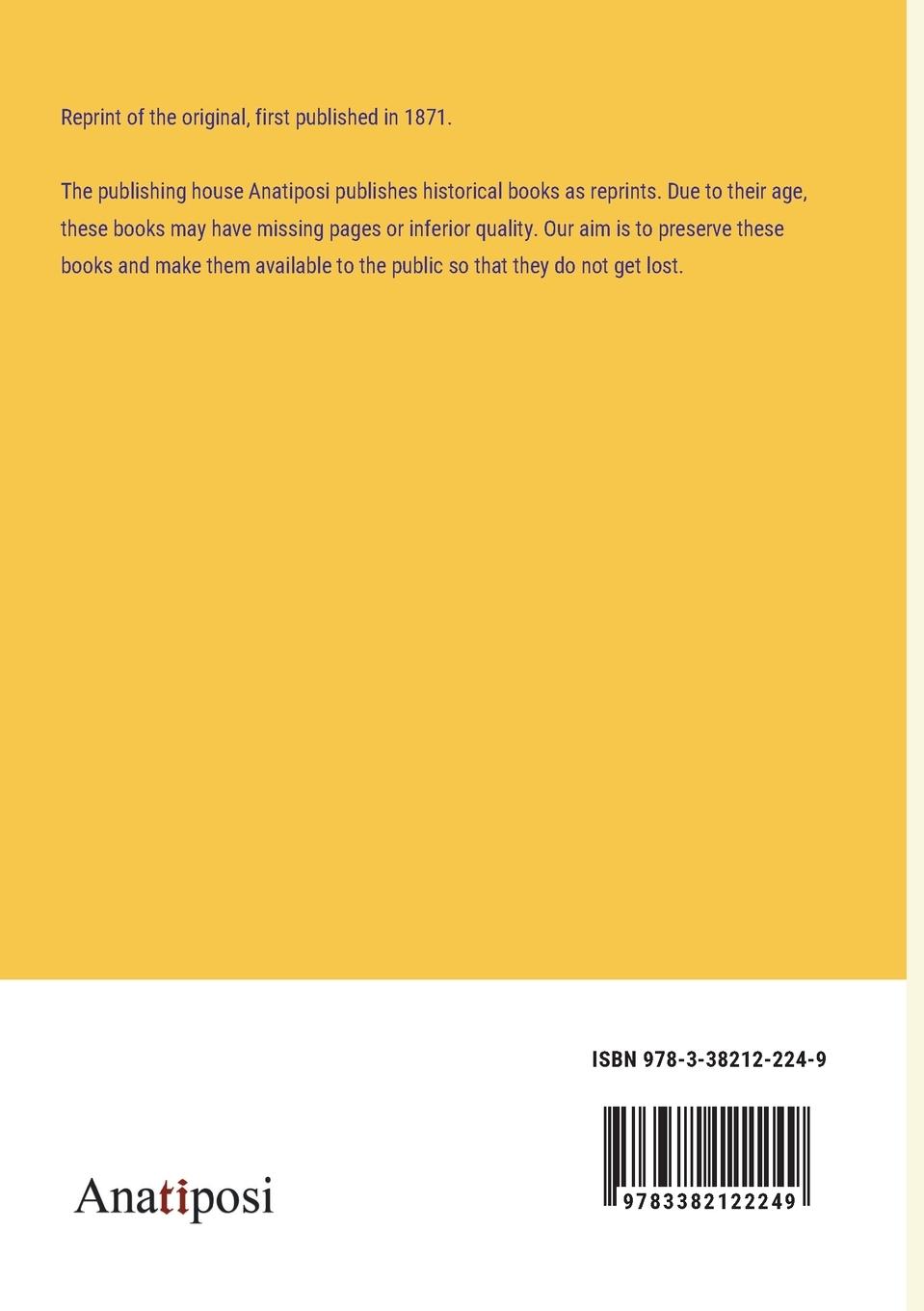 Rückseitencover Visits to High Tartary, Yarkand, and Kashghar