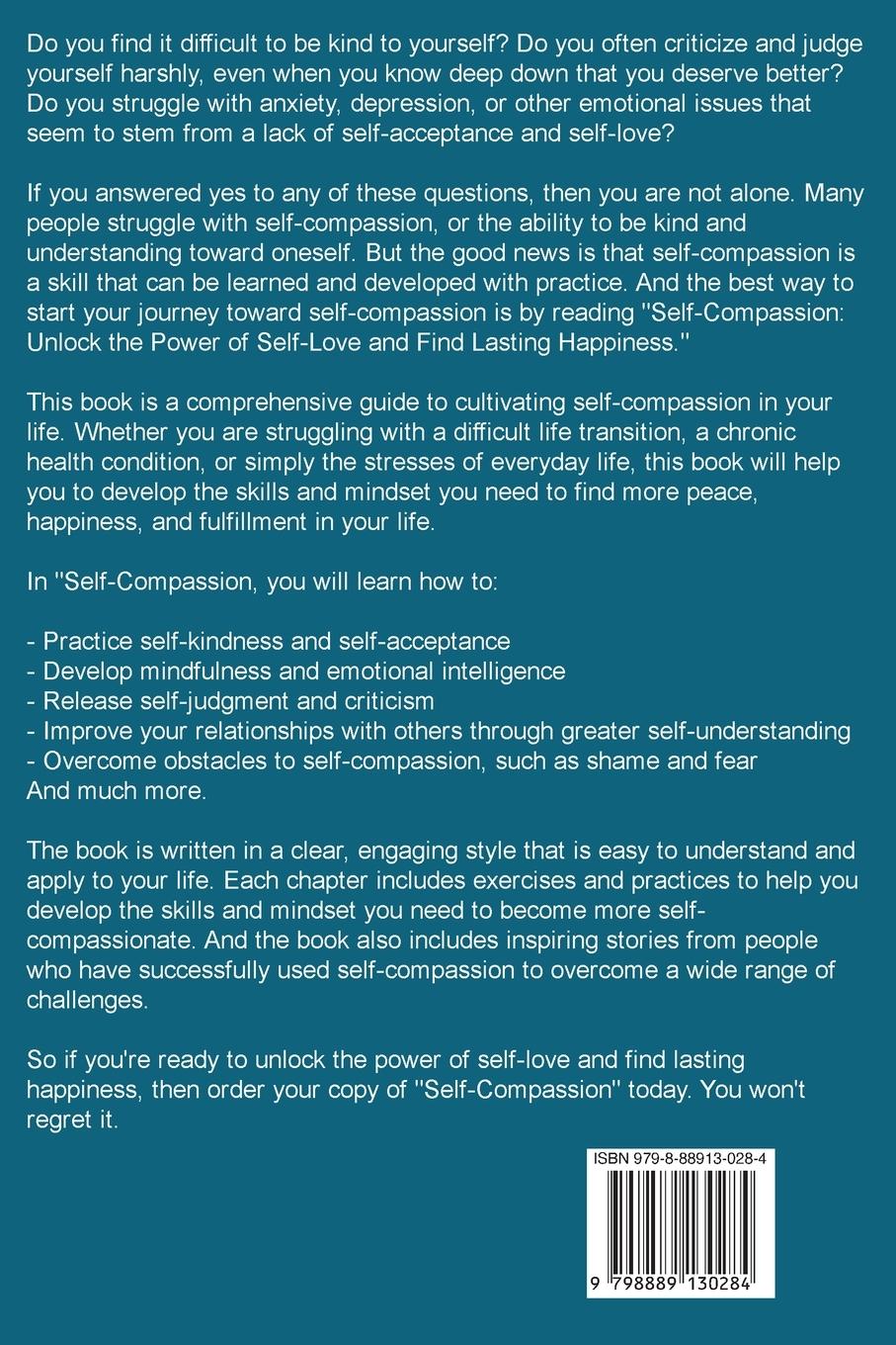 Rückseitencover Self-Compassion