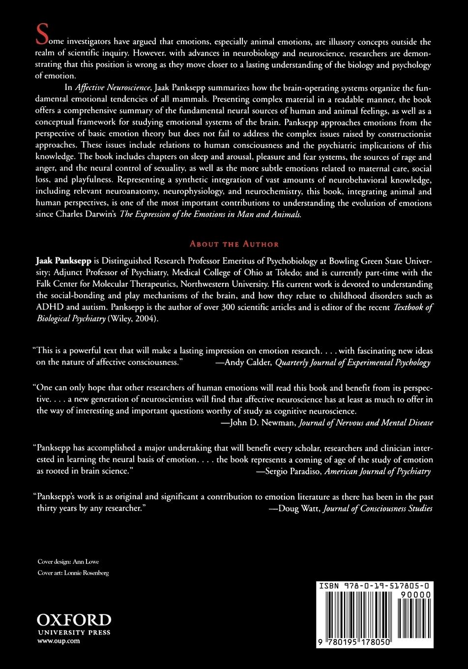 Rückseitencover Affective Neuroscience