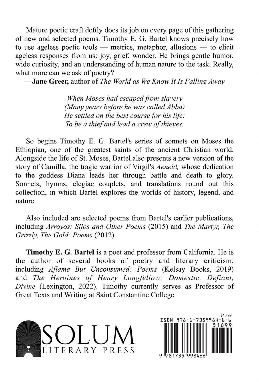 Rückseitencover A Crown for Abba Moses