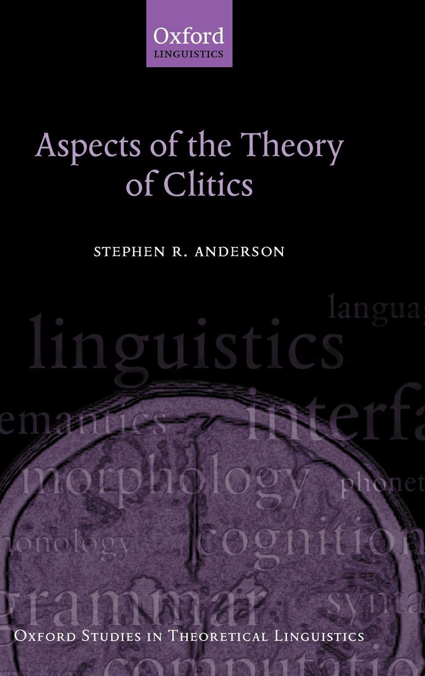 Vorderes Coverbild Aspects of the Theory of Clitics
