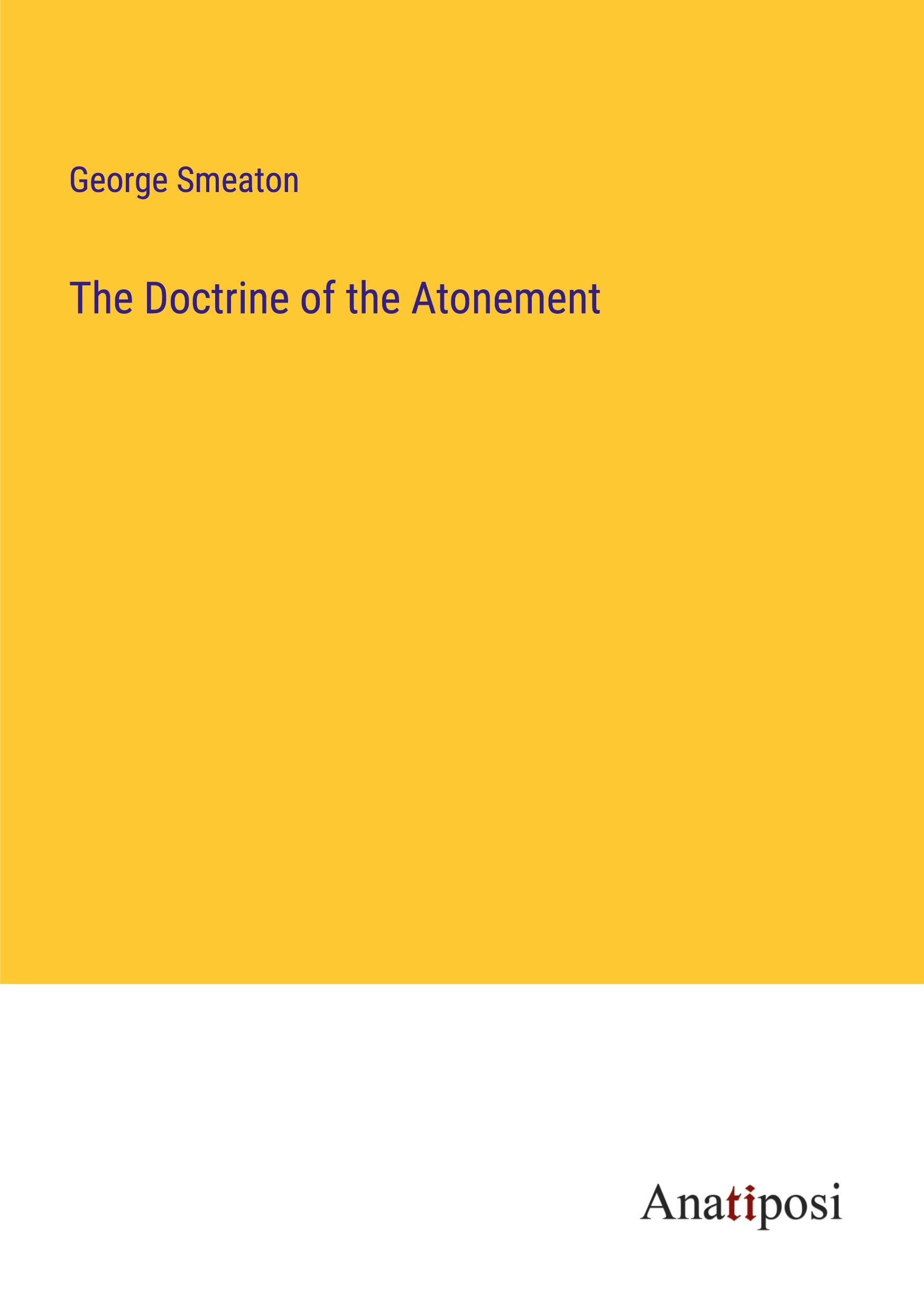Vorderes Coverbild The Doctrine of the Atonement