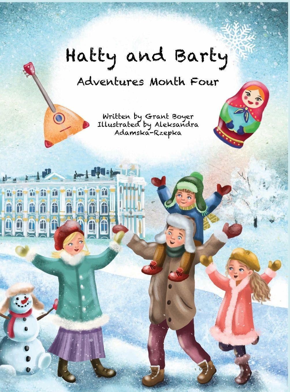 Vorderes Coverbild Hatty and Barty Adventures Month Four