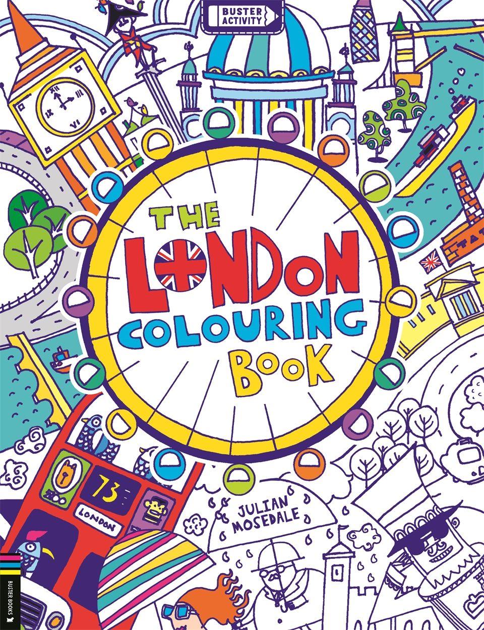 Vorderes Coverbild The London Colouring Book