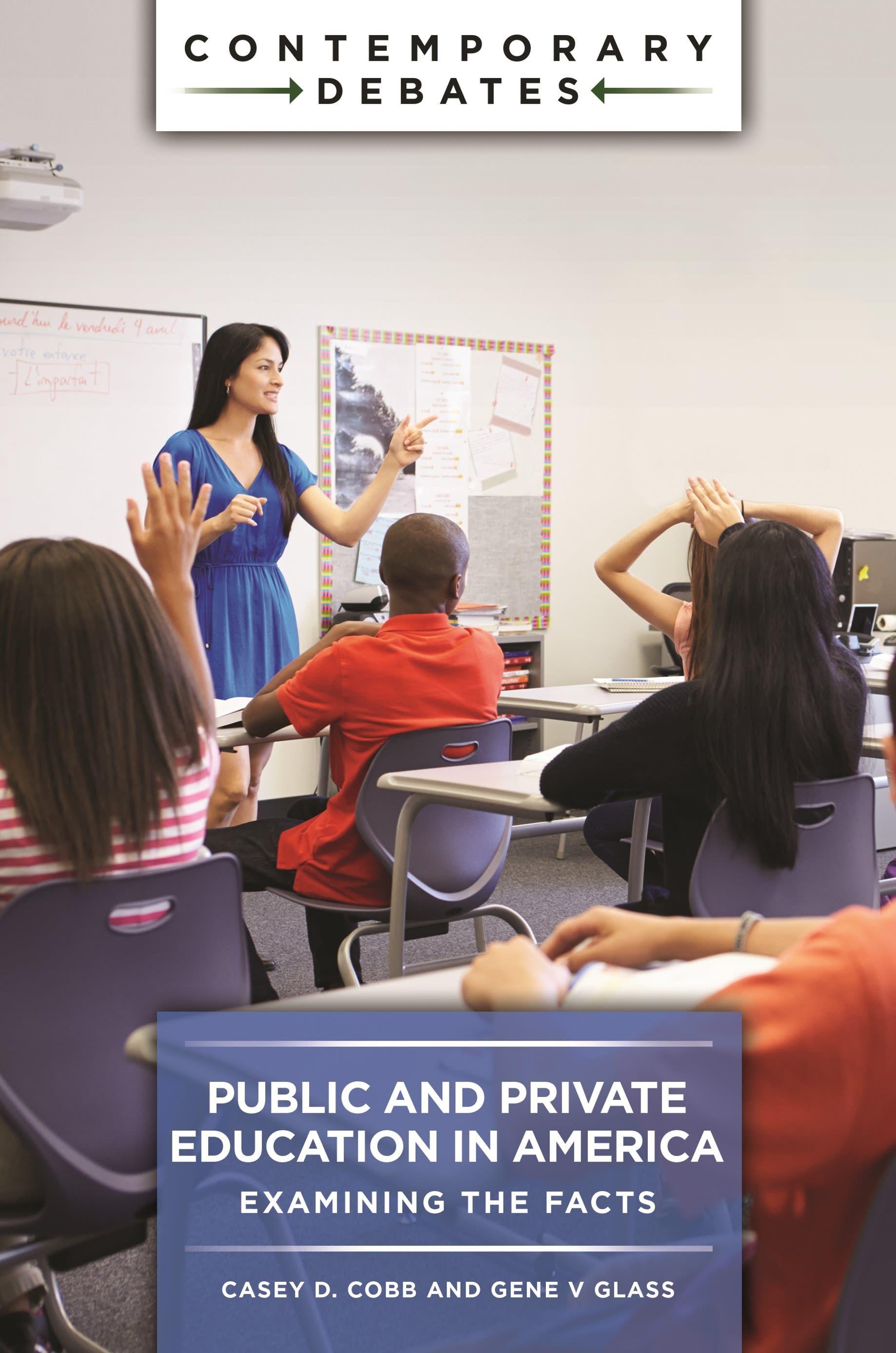Vorderes Coverbild Public and Private Education in America