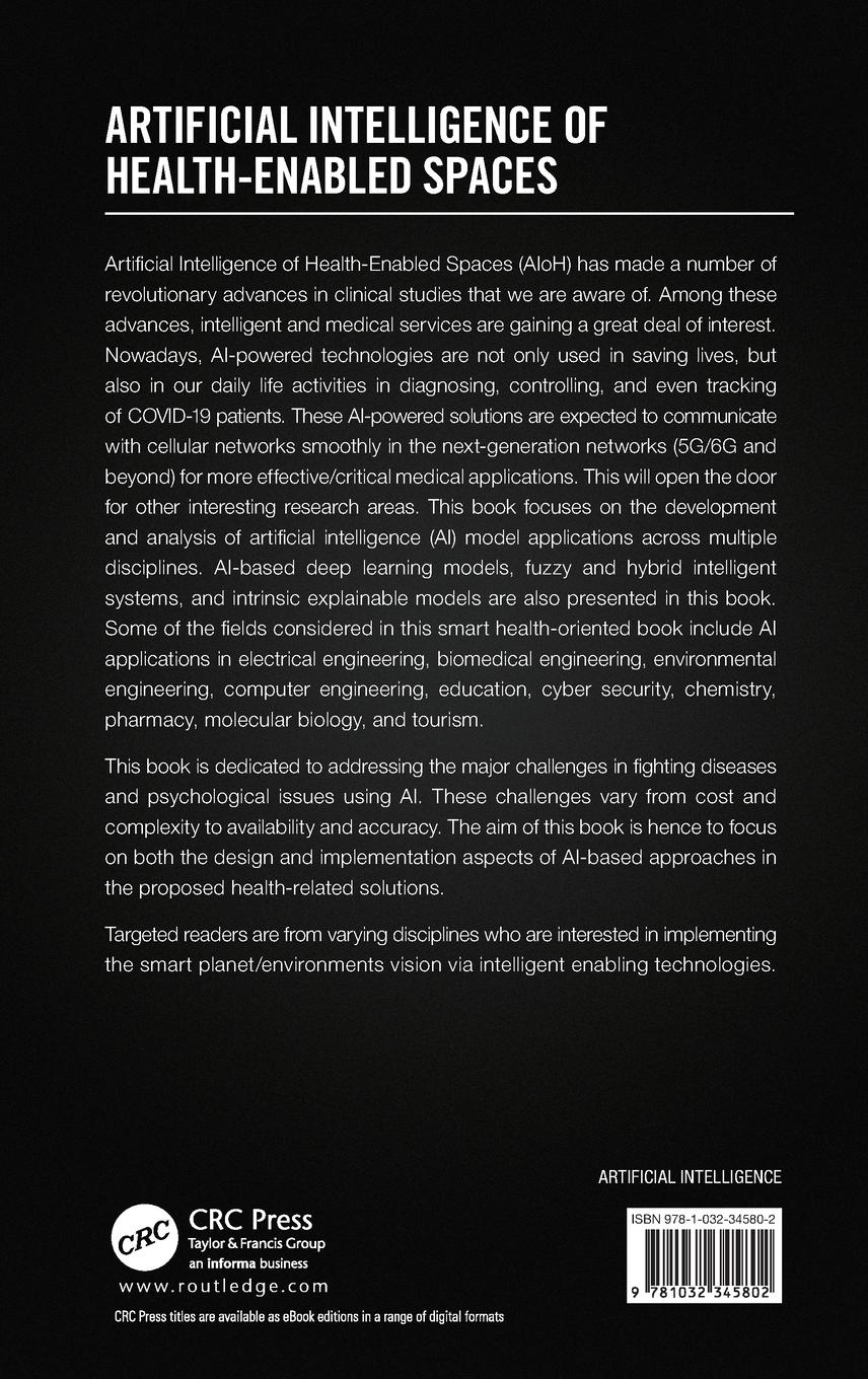 Rückseitencover Artificial Intelligence of Health-Enabled Spaces