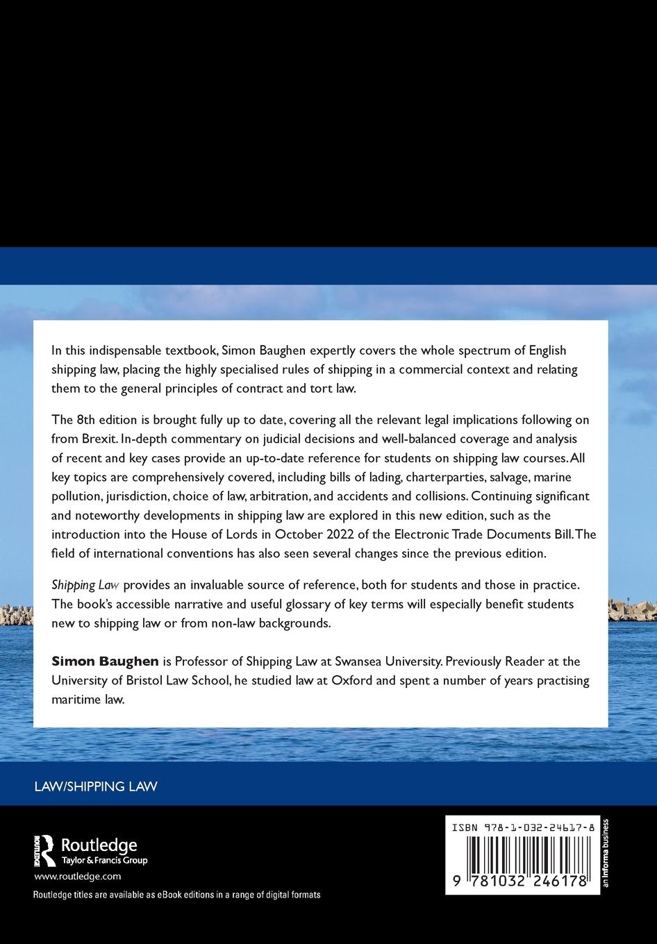 Rückseitencover Shipping Law