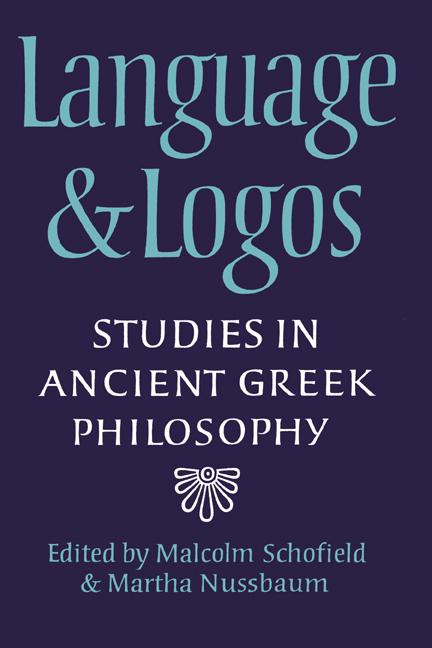 Vorderes Coverbild Language and Logos