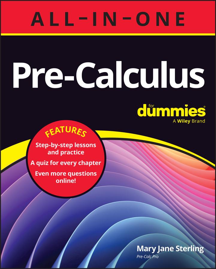 Vorderes Coverbild Pre-Calculus All-In-One for Dummies