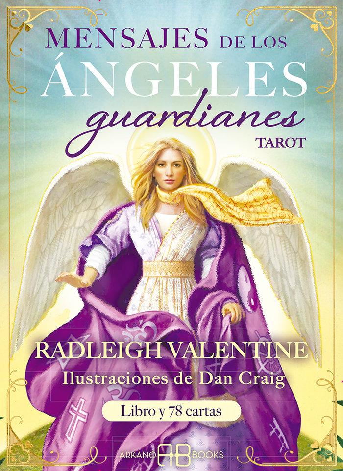 Vorderes Coverbild Mensajes de los ángeles guardianes. Tarot