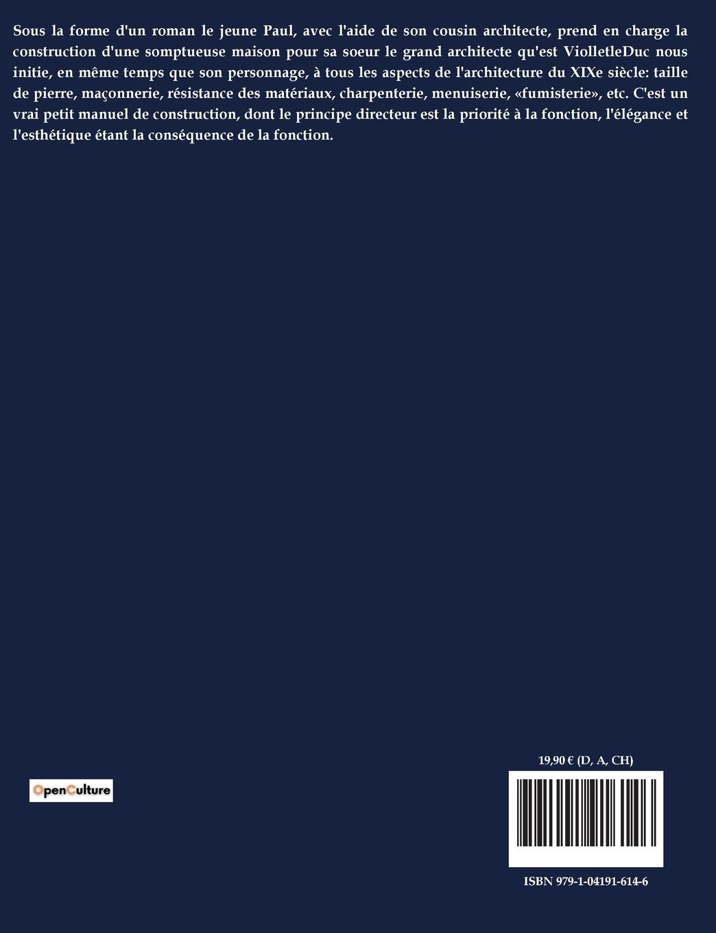 Rückseitencover Comment on construit une maison