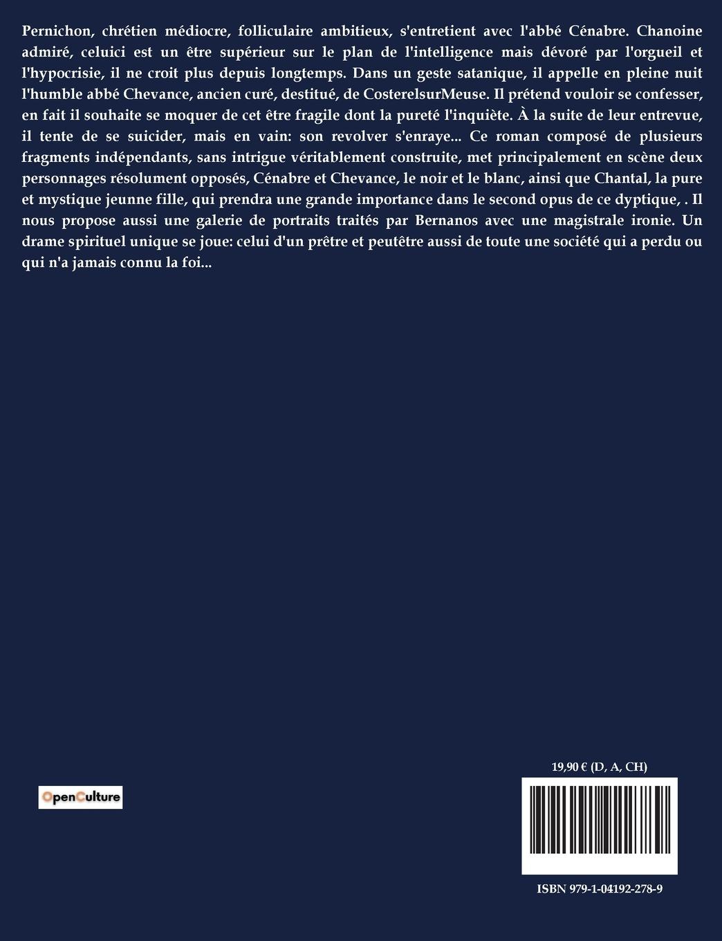 Rückseitencover L'Imposture