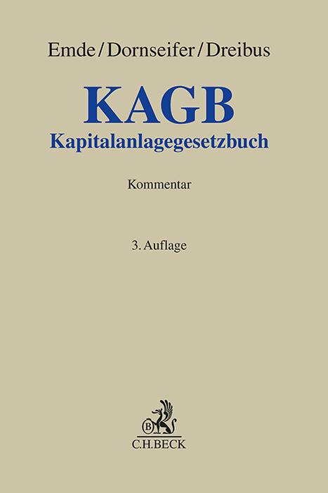 Vorderes Coverbild KAGB