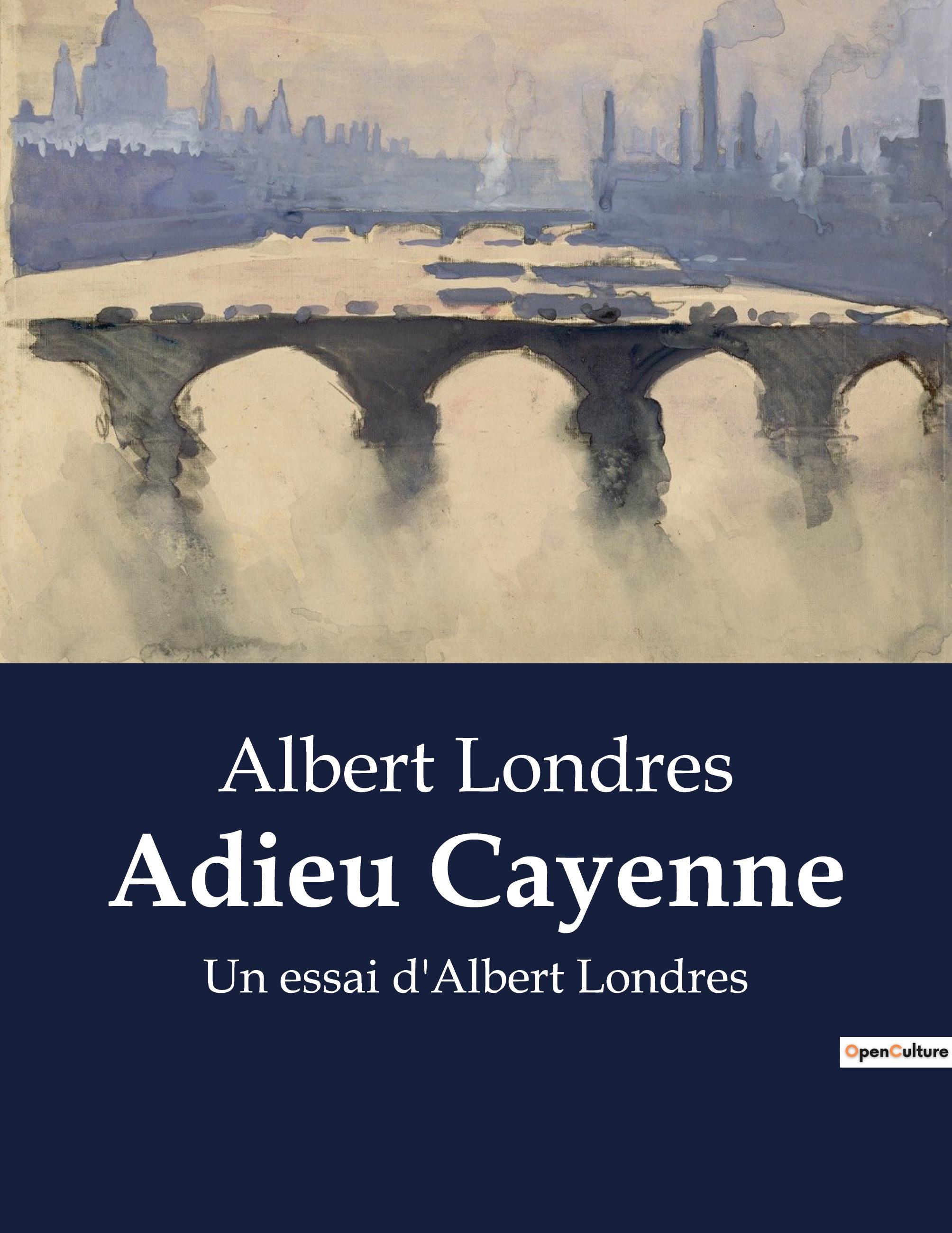Vorderes Coverbild Adieu Cayenne