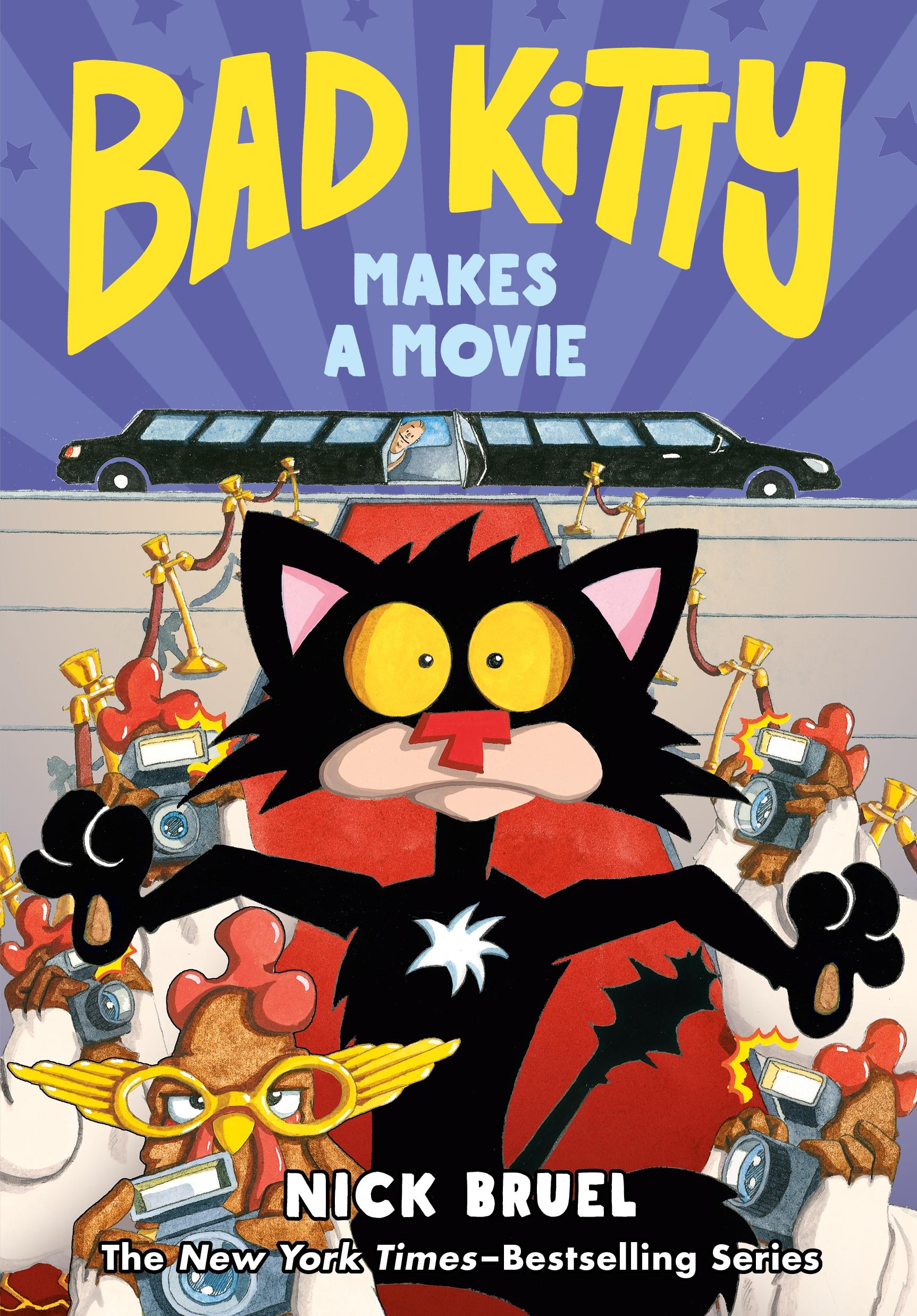 Vorderes Coverbild Bad Kitty Makes a Movie (Graphic Novel)