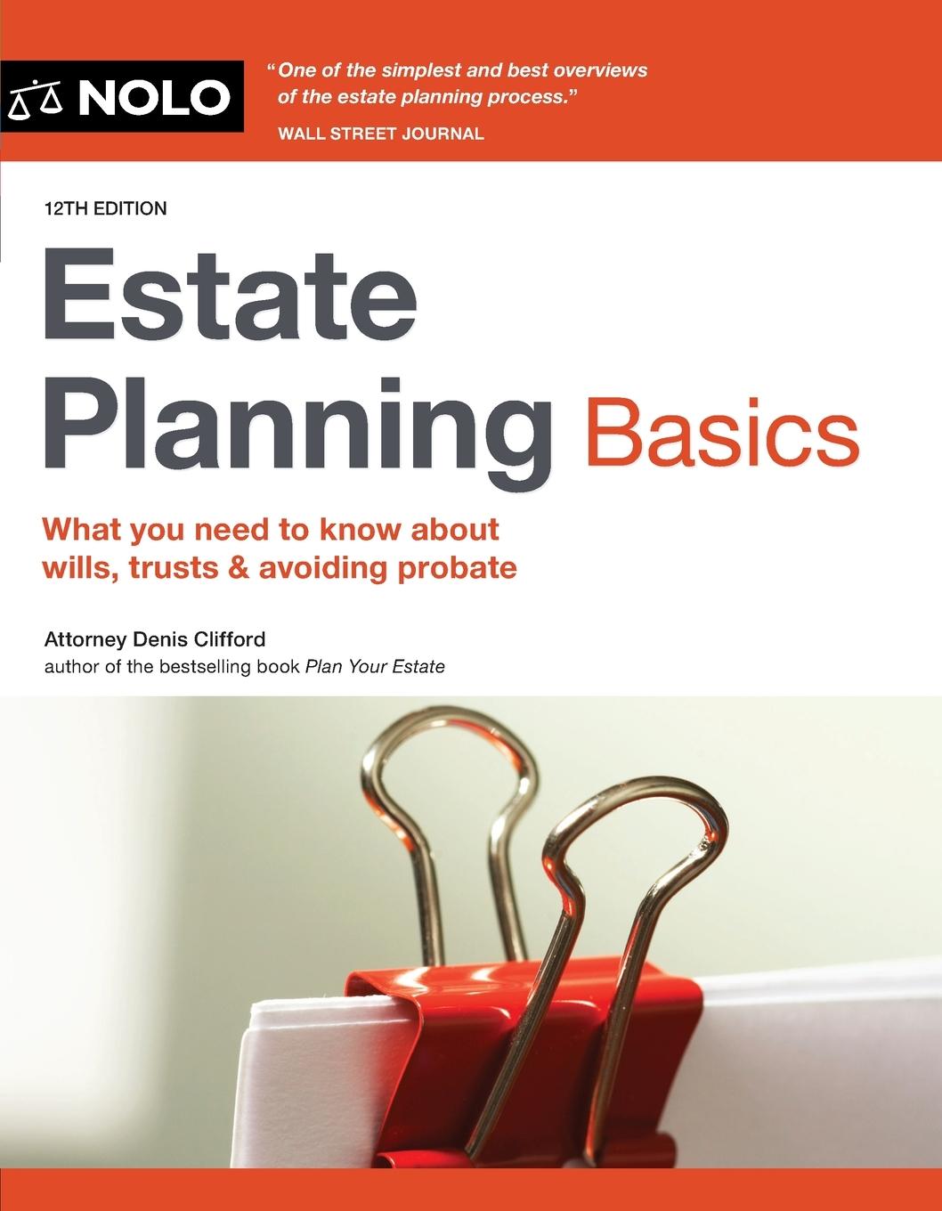 Vorderes Coverbild Estate Planning Basics