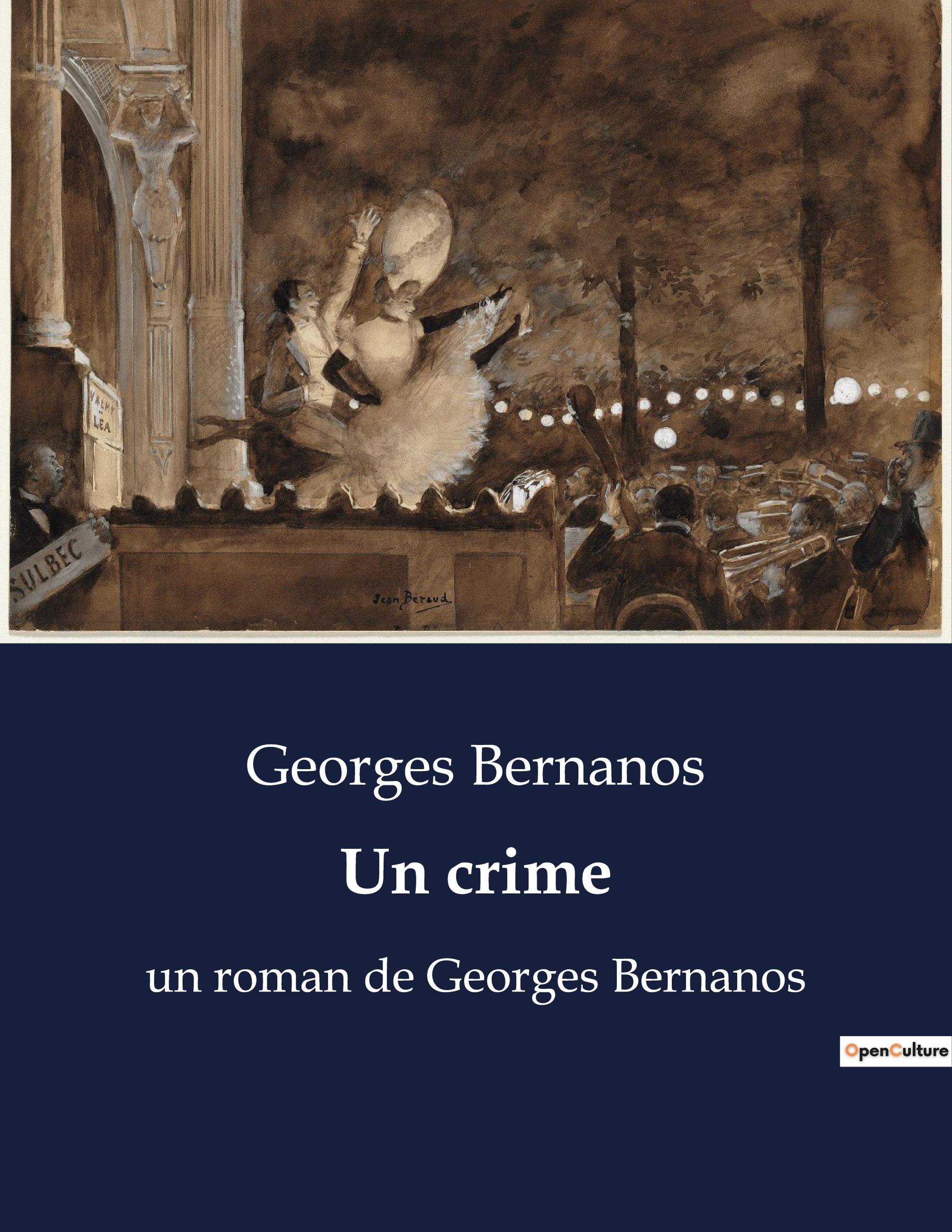 Vorderes Coverbild Un crime