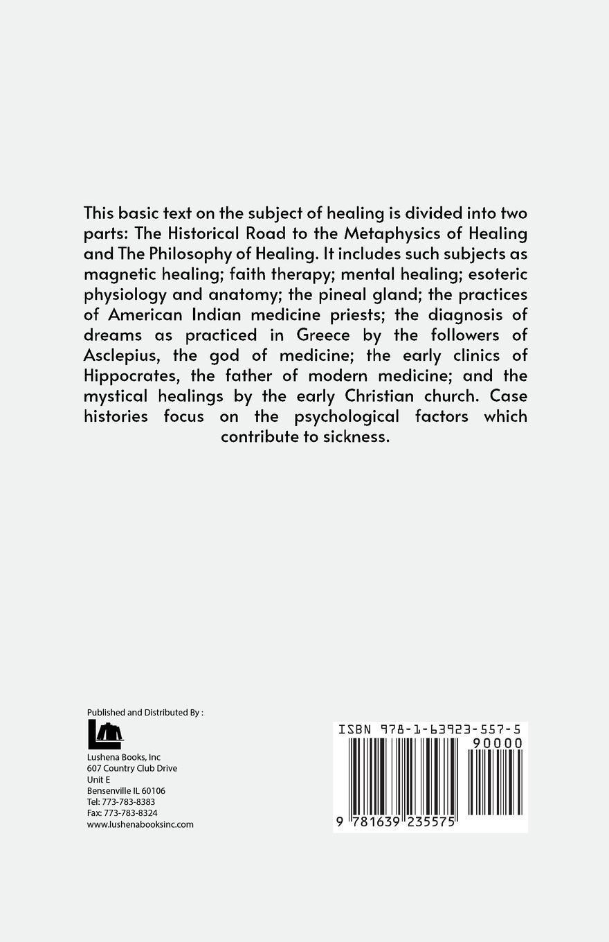 Rückseitencover Healing