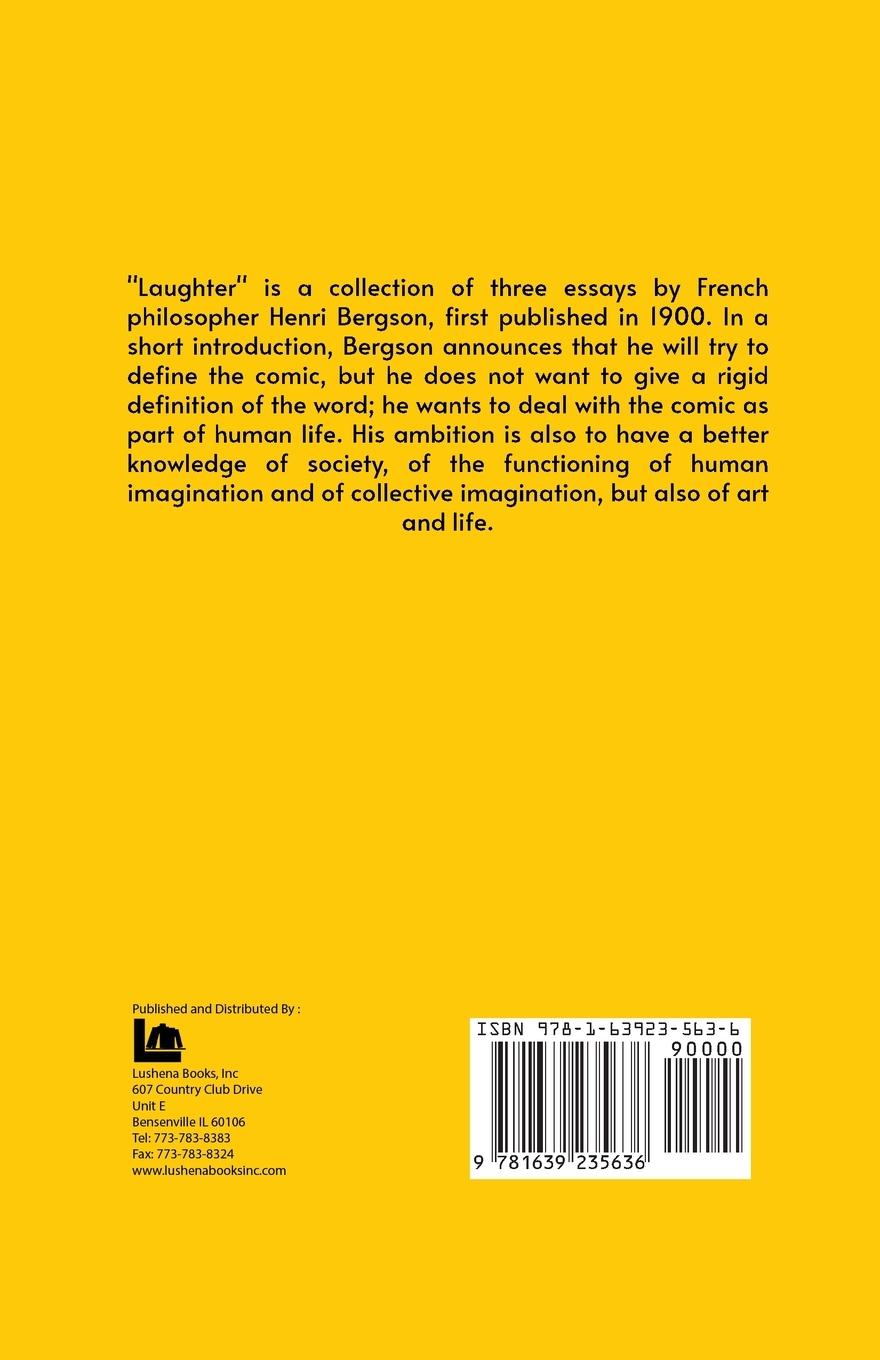 Rückseitencover Laughter
