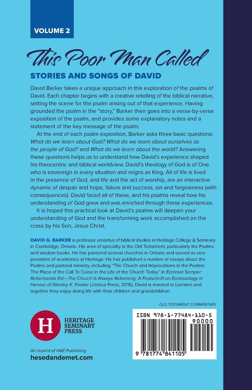 Rückseitencover This Poor Man Called