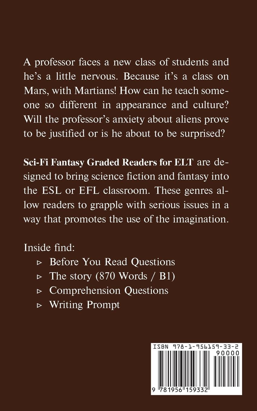 Rückseitencover English Class on Mars