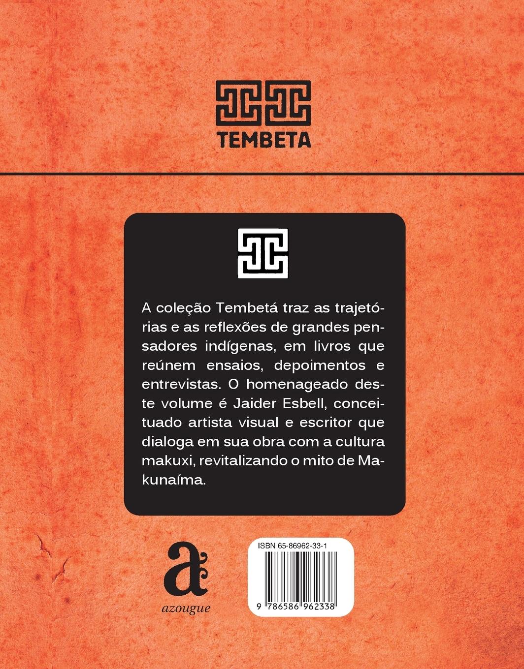 Rückseitencover Jaider Esbell - Tembeta