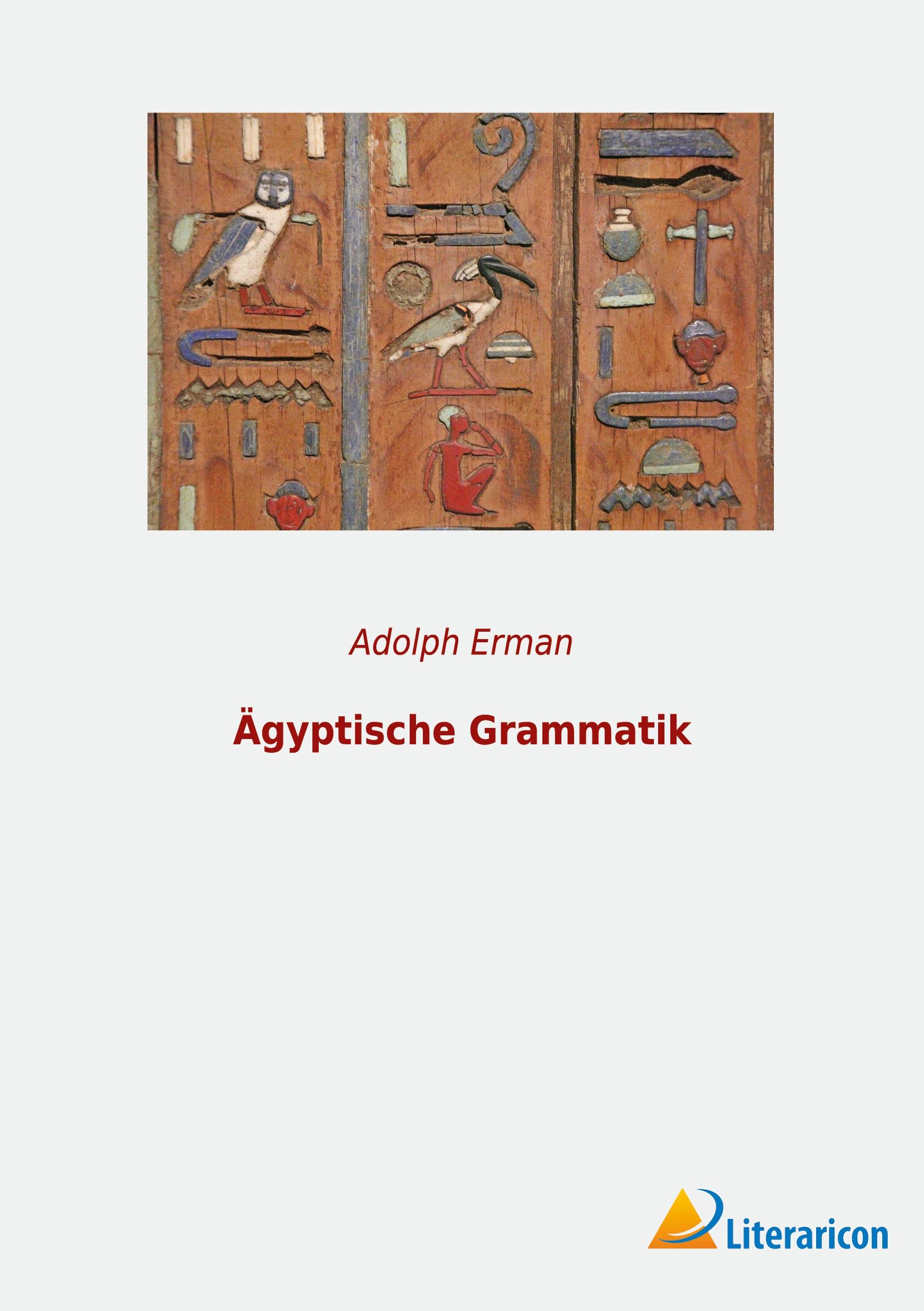 Vorderes Coverbild Ägyptische Grammatik