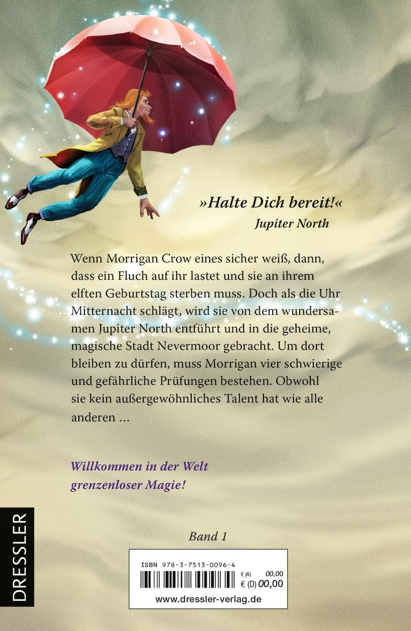 Rückseitencover Nevermoor 1. Fluch und Wunder