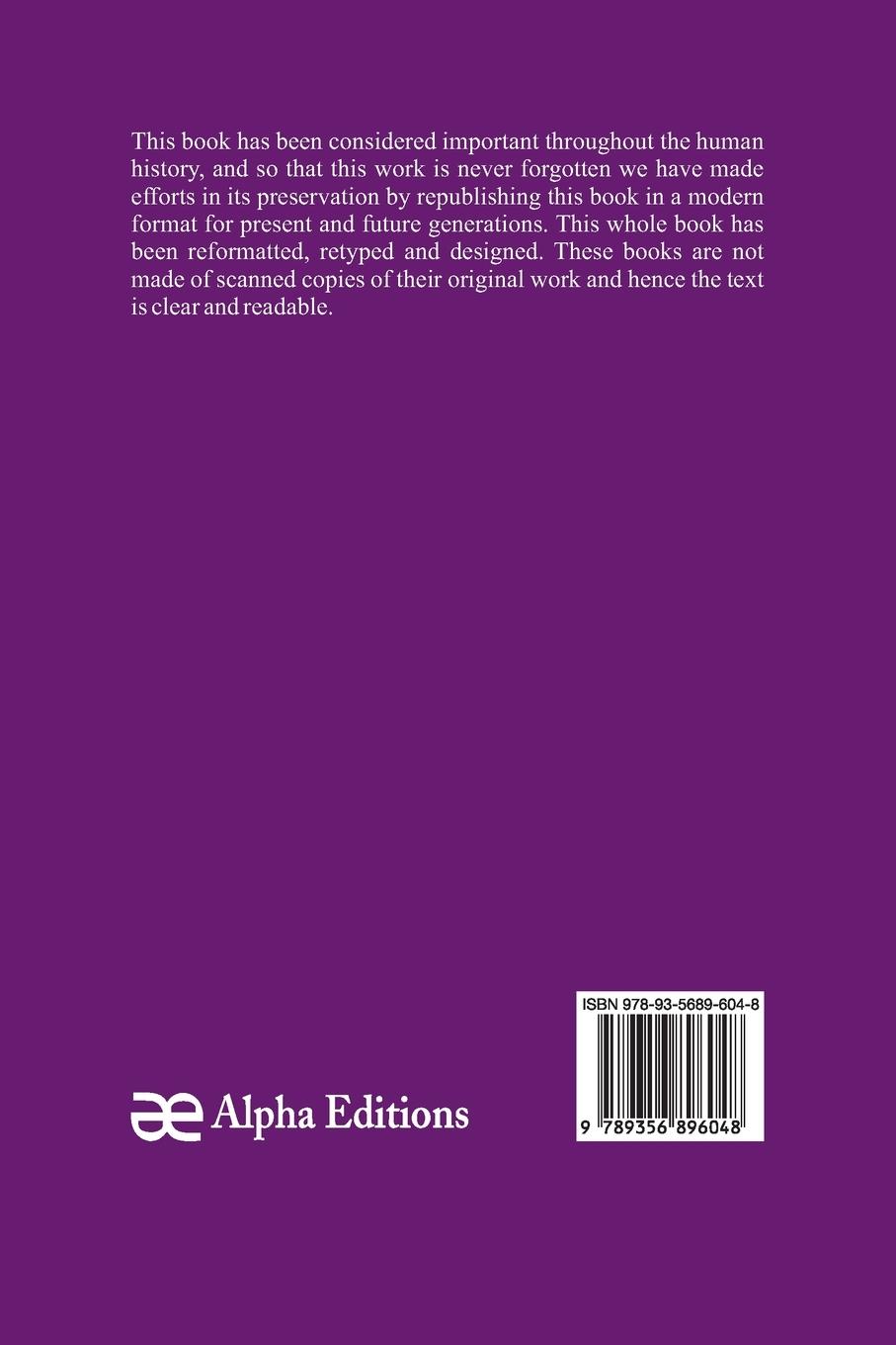 Rückseitencover McGill and its Story, 1821-1921