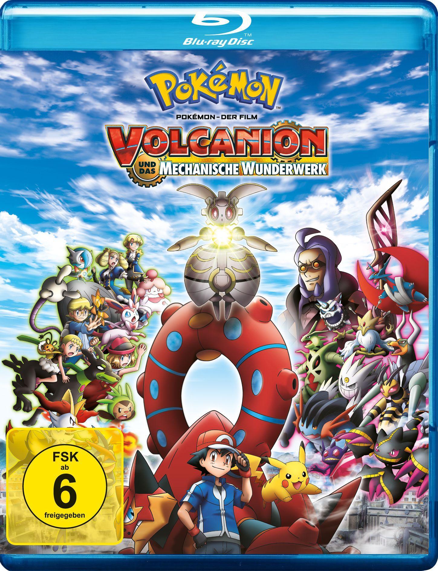 Vorderes Coverbild Pokémon - Der Film: Volcanion und das mechanische Wunderwerk