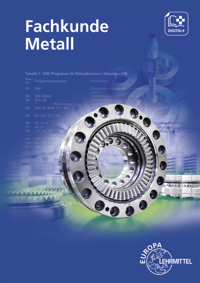 Vorderes Coverbild Fachkunde Metall