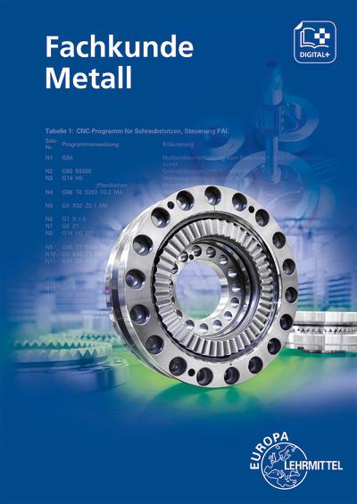 Vorderes Coverbild Fachkunde Metall