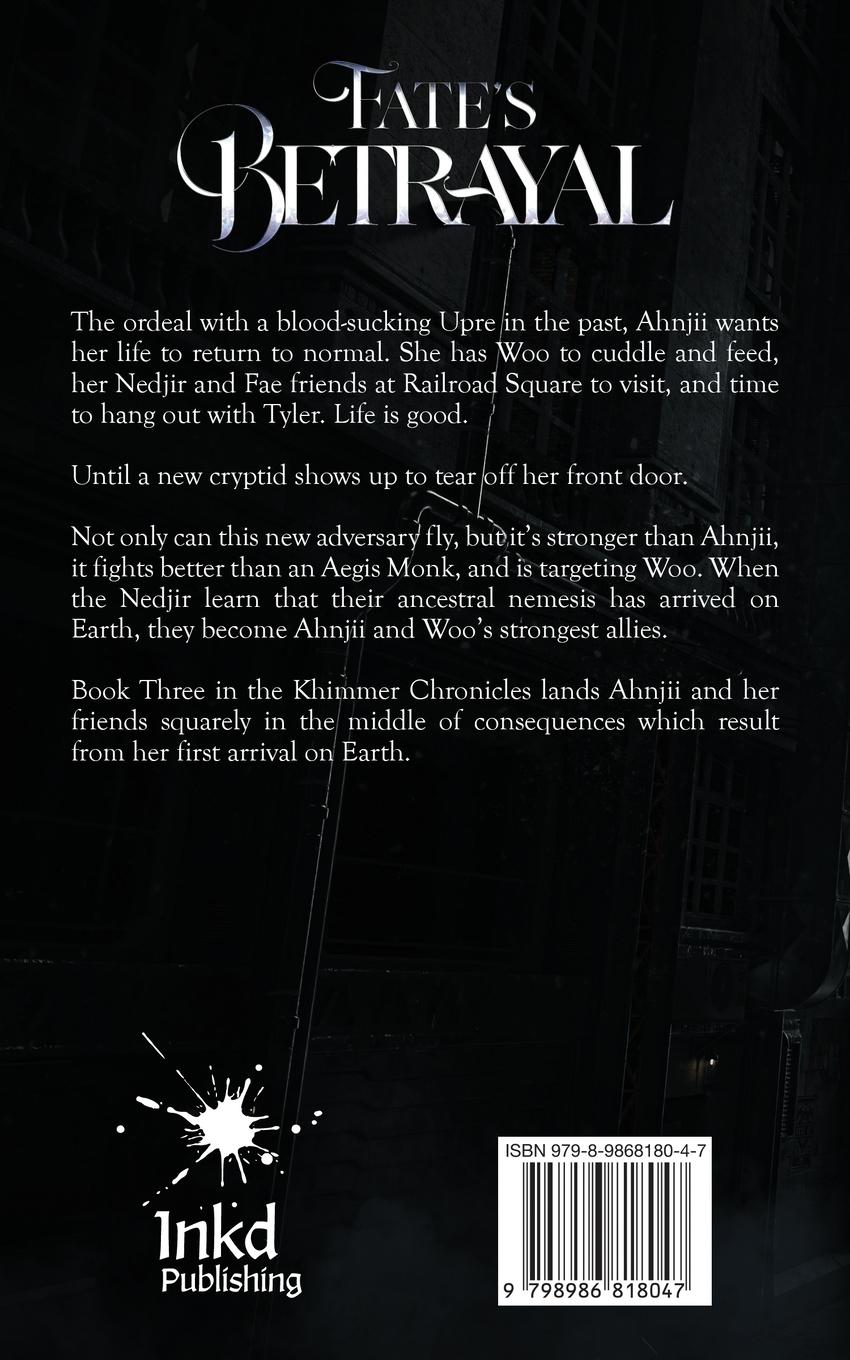 Rückseitencover Fate's Betrayal