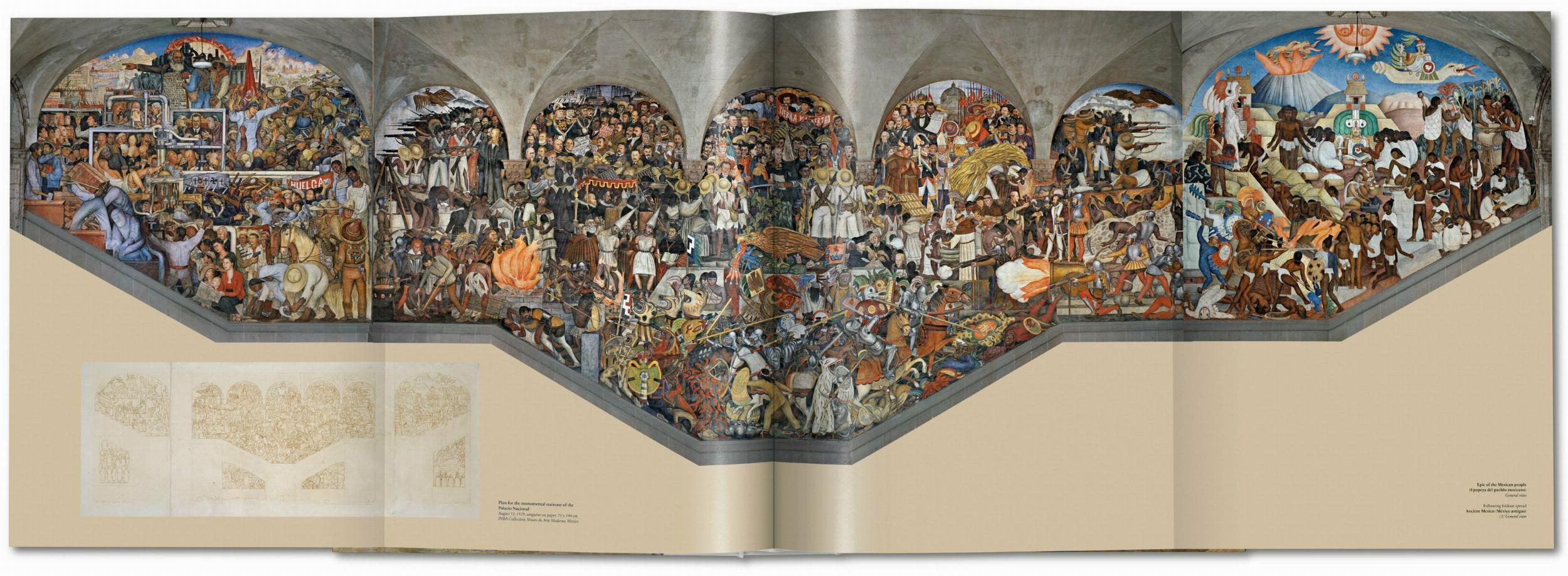 Beispielinhalt (Bild) Diego Rivera. The Complete Murals