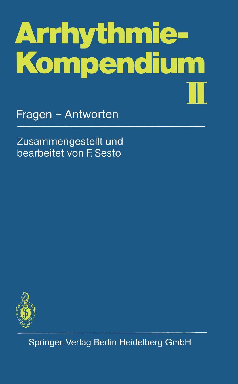 Vorderes Coverbild Arrhythmie-Kompendium II