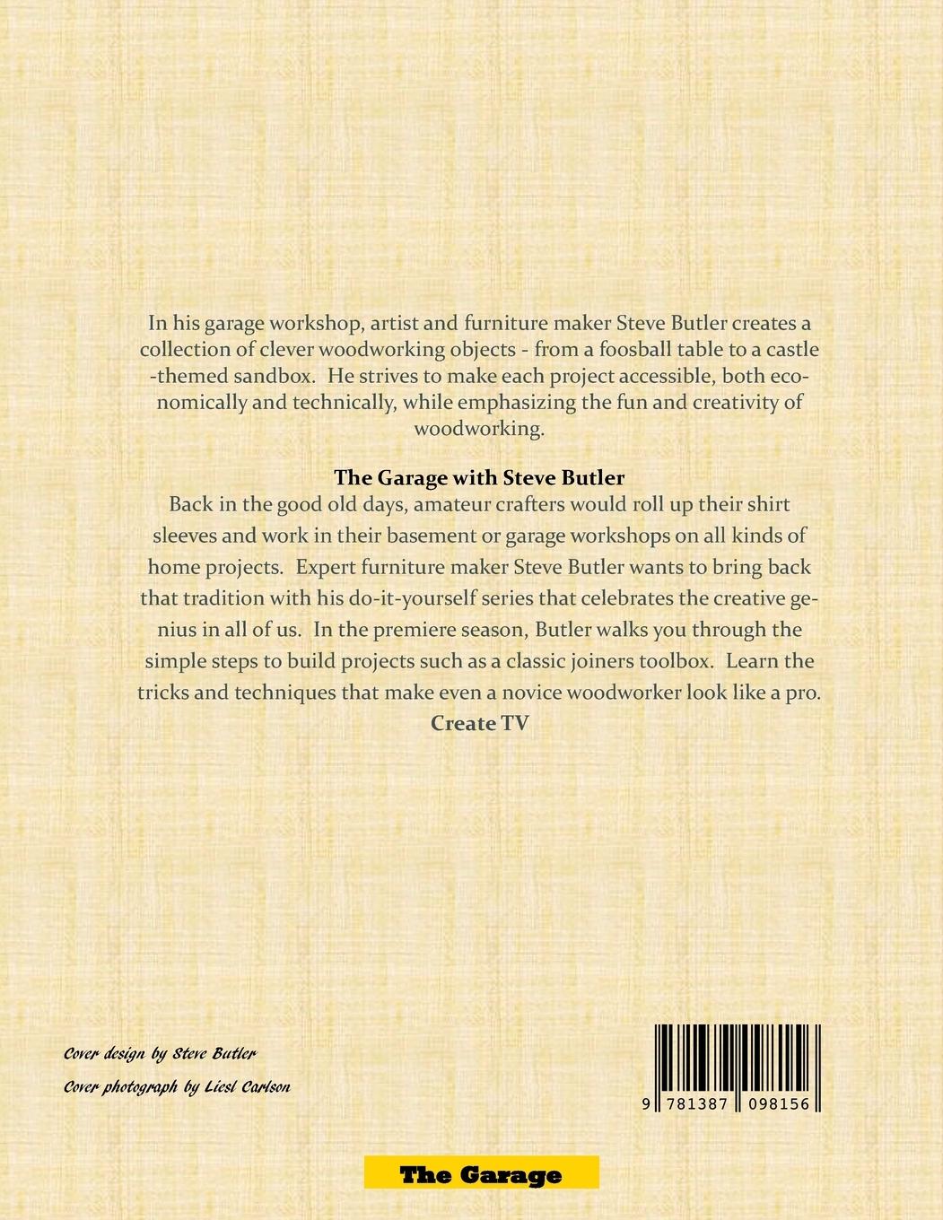 Rückseitencover The Garage with Steve Butler