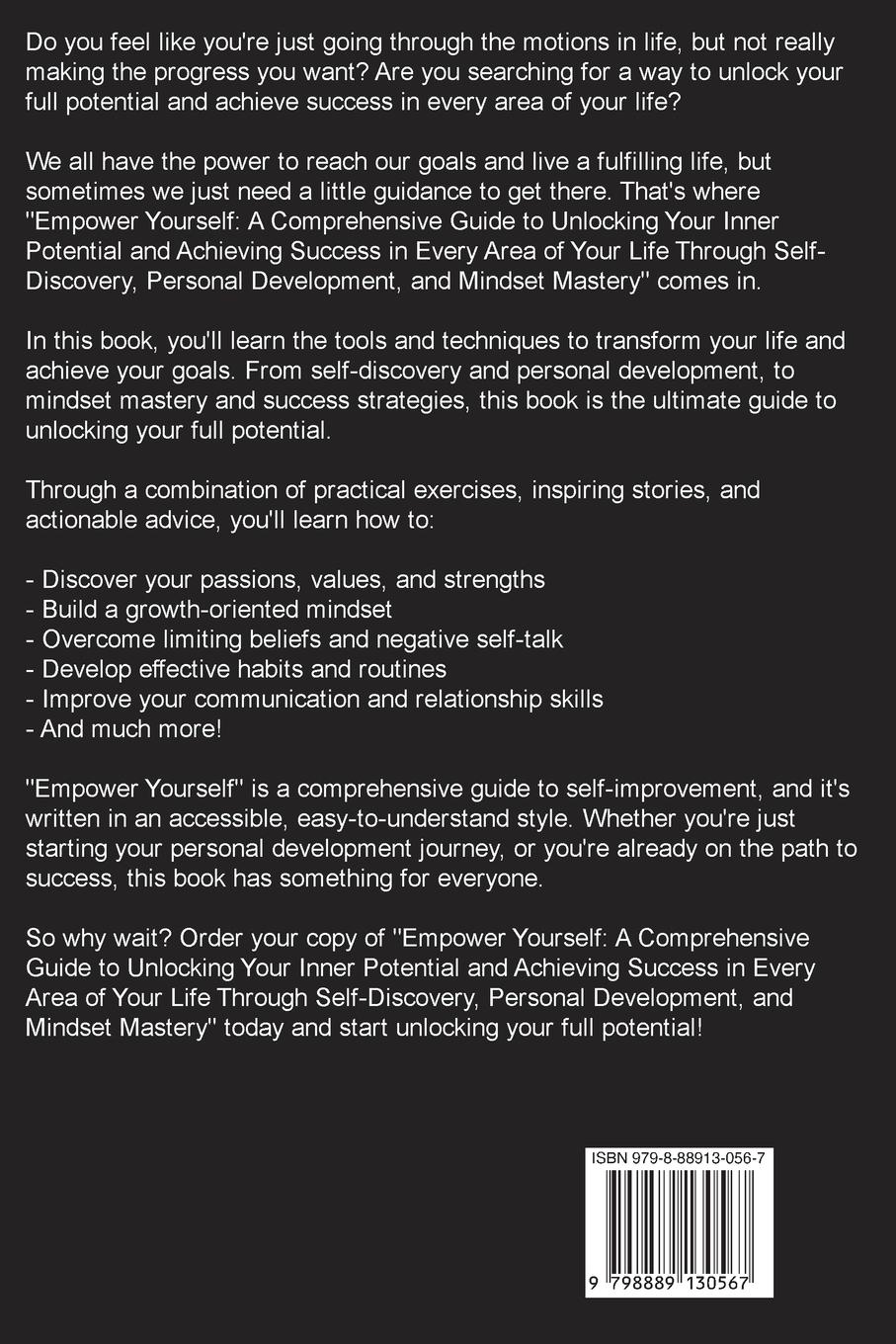 Rückseitencover Empower Yourself