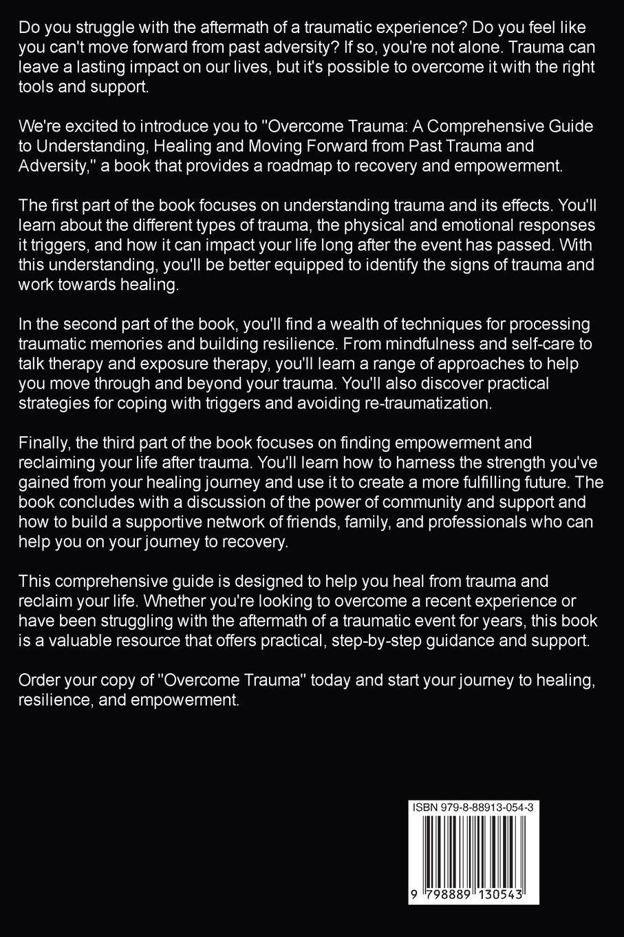 Rückseitencover Overcome Trauma