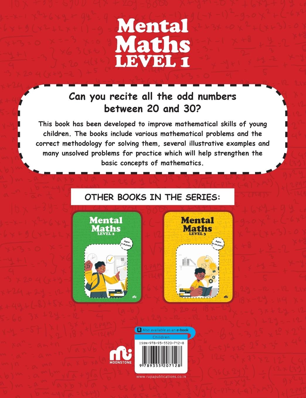 Rückseitencover MENTAL MATHS
