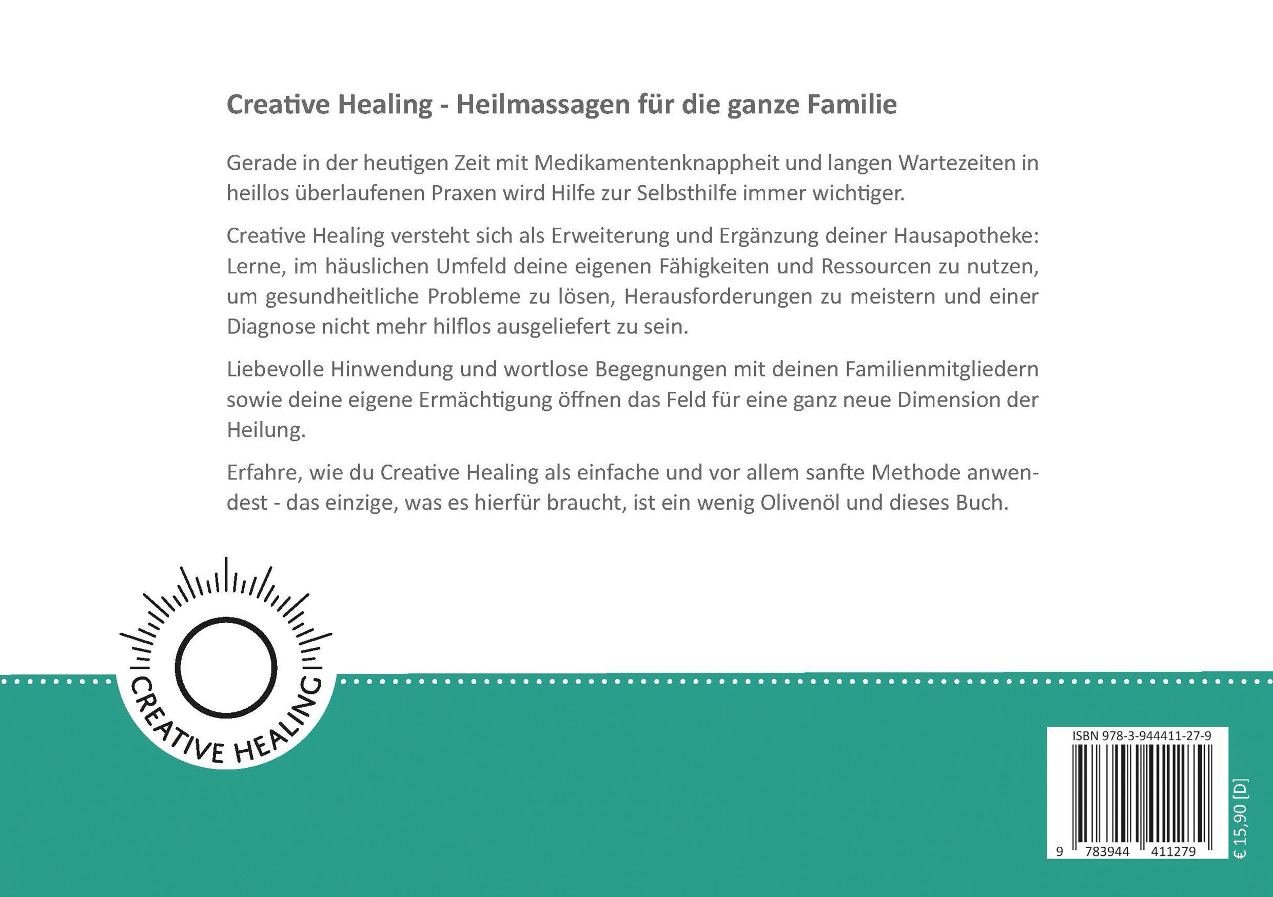 Rückseitencover Creative Healing für die ganze Familie