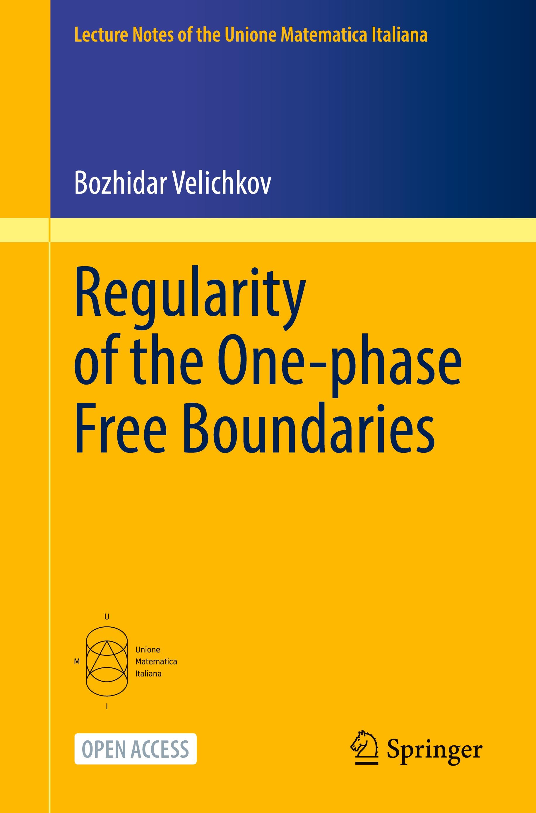 Vorderes Coverbild Regularity of the One-phase Free Boundaries