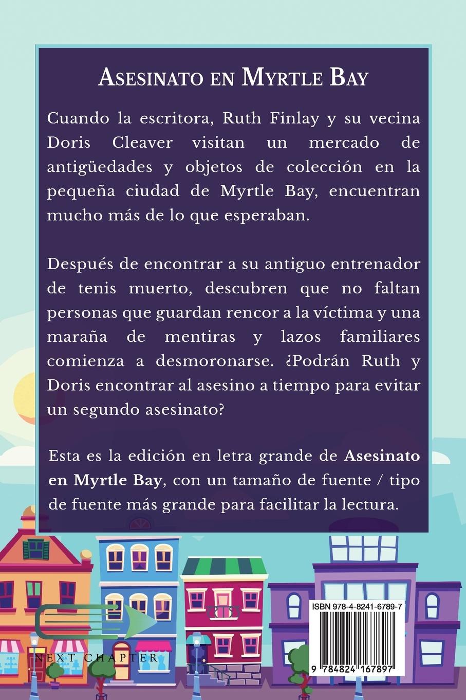 Rückseitencover Asesinato en Myrtle Bay