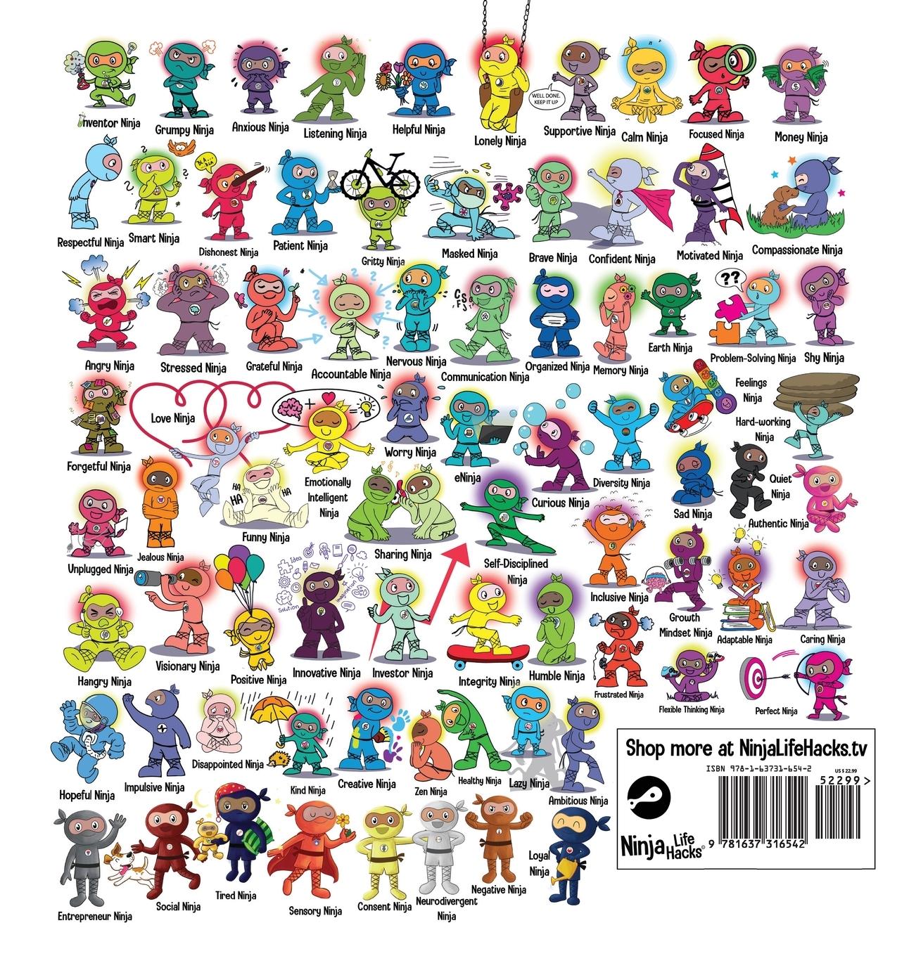 Rückseitencover Tired Ninja