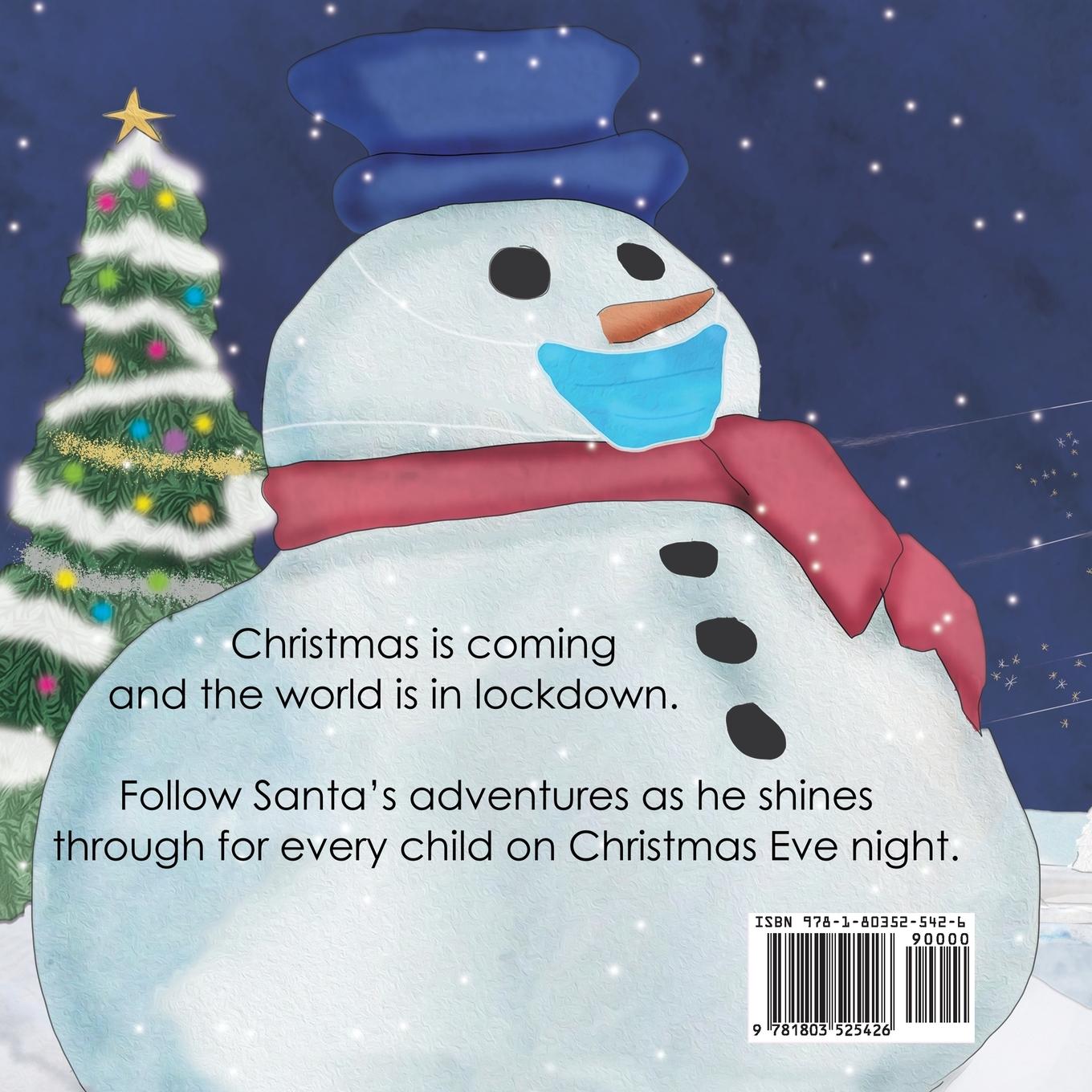 Rückseitencover Lockdown Santa