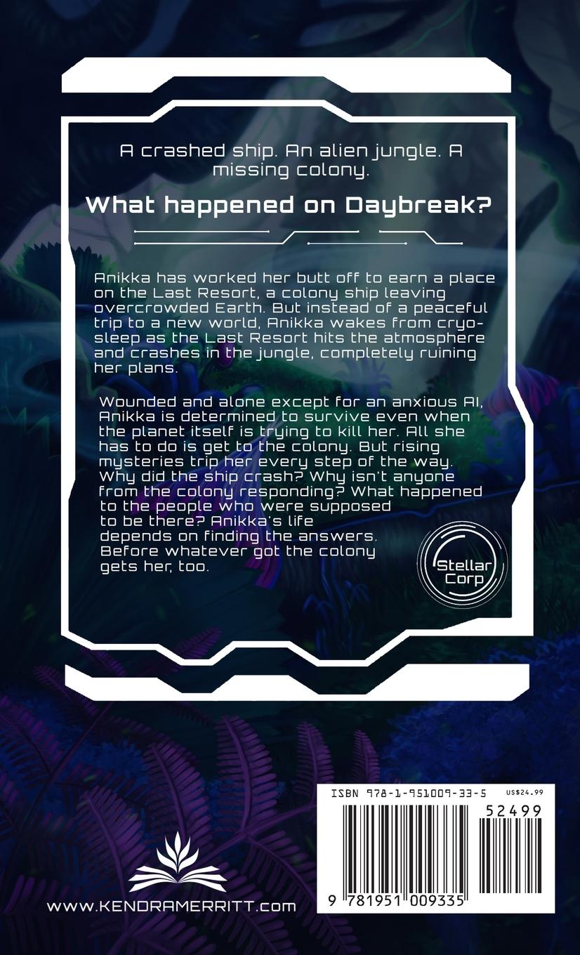 Rückseitencover Surviving Daybreak