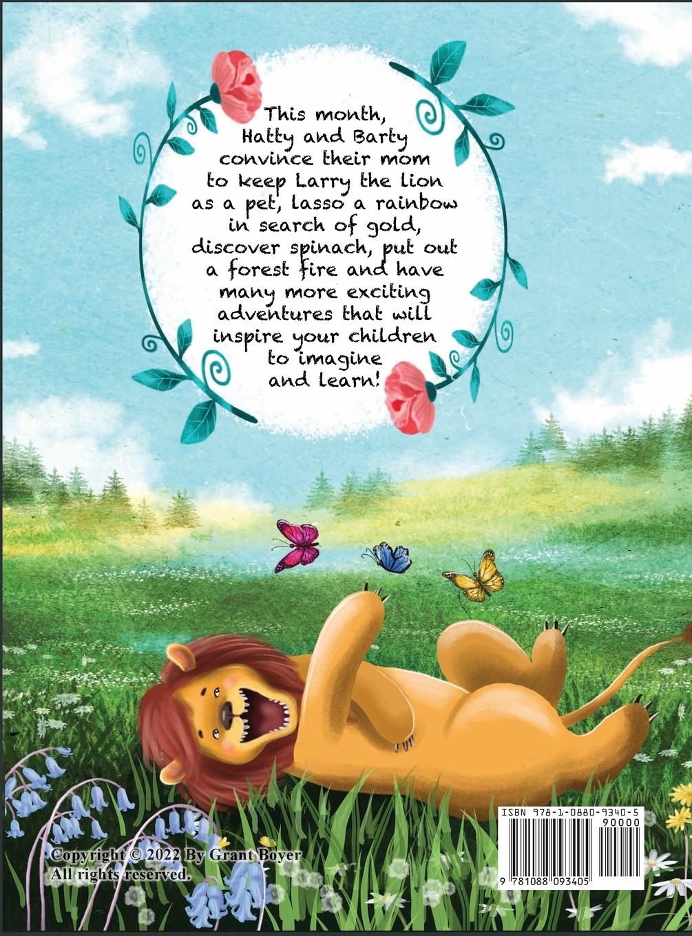 Rückseitencover Hatty and Barty Adventures Month Five