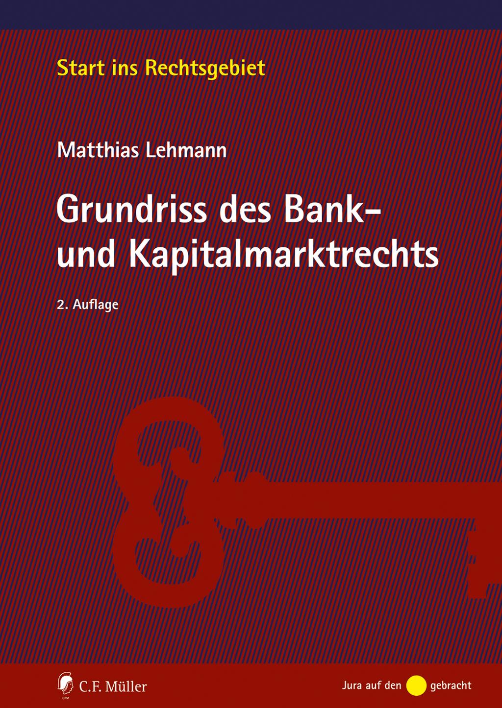 Vorderes Coverbild Grundriss des Bank- und Kapitalmarktrechts
